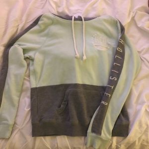 Mint Hollister hoodie